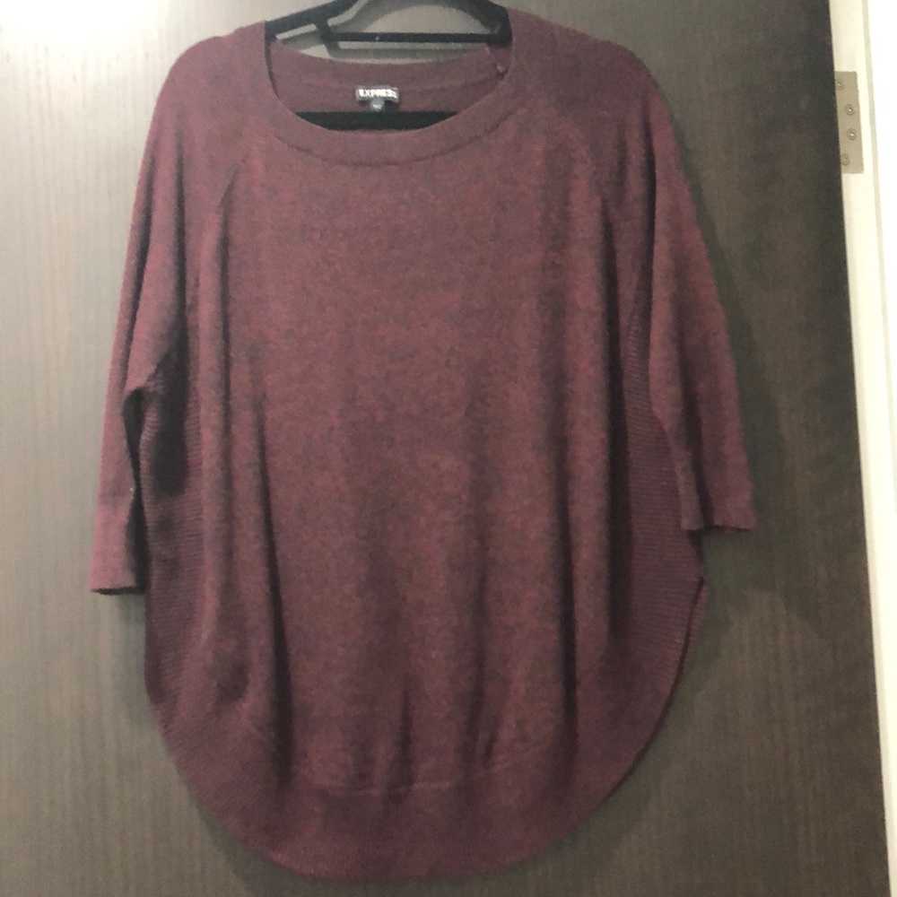 Express 3/4 sleeve Sweater